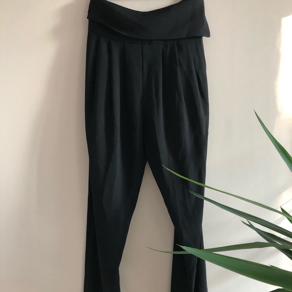 Wilfred High wasted draped crepe pants